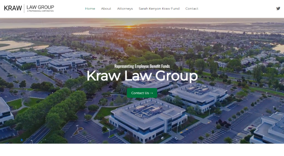 Kraw Law Group Website Thumbnail